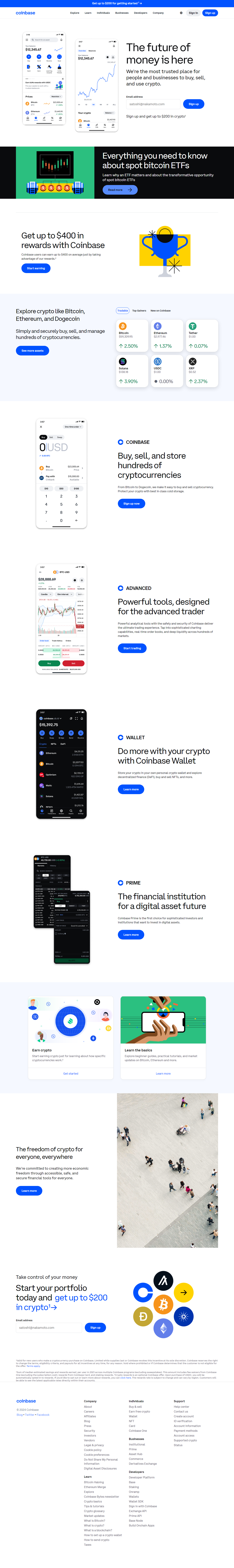 Coinbase Extension Getting Started Wallet Extension