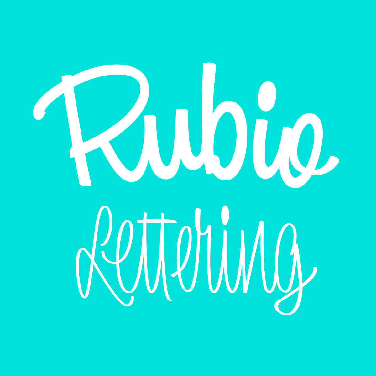 RUBIO Lettering Aprende y mejora tu lettering con libros, cuadernos y  curso online