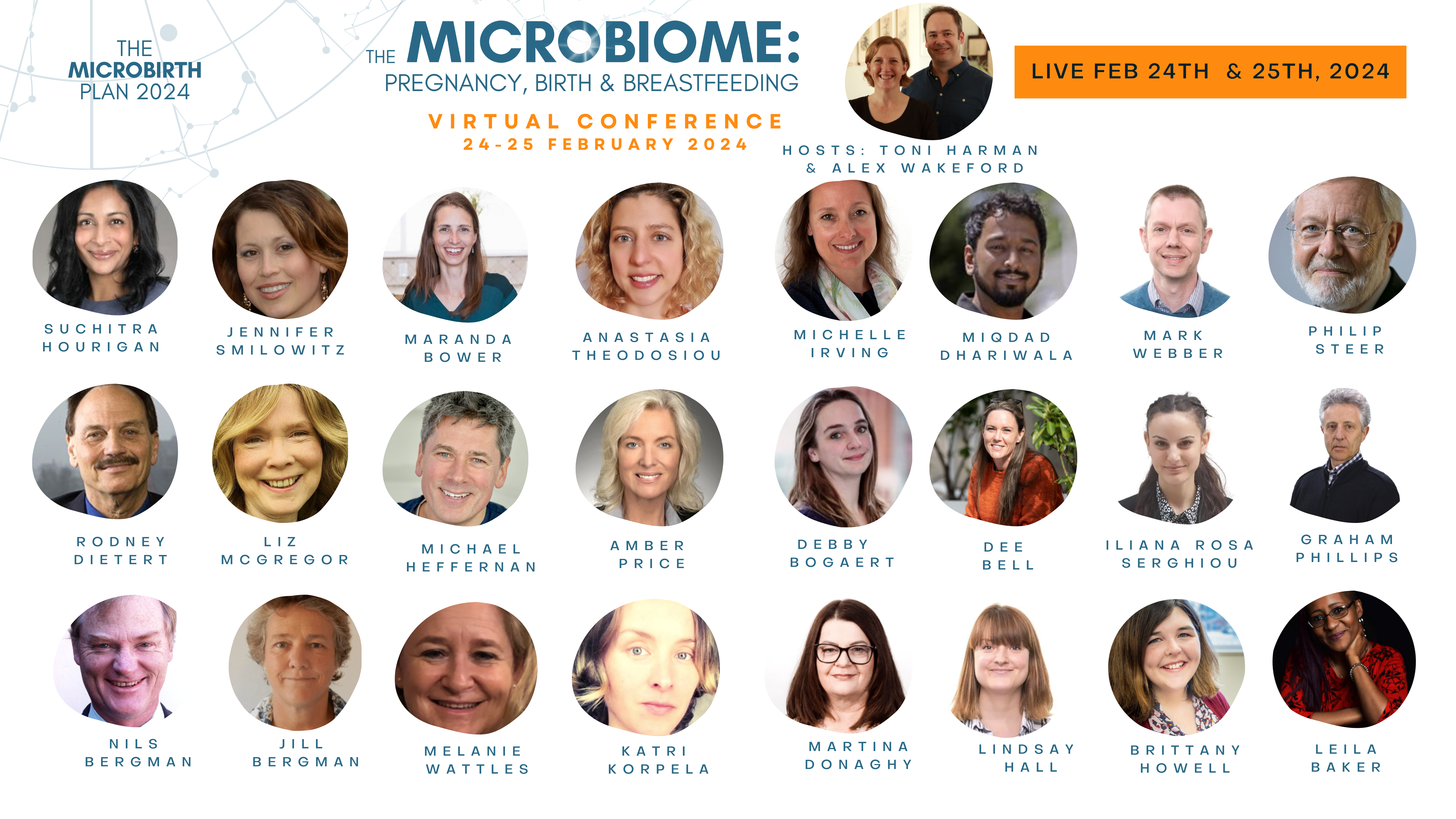 2024 Speakers  MICROBIOME COURSES