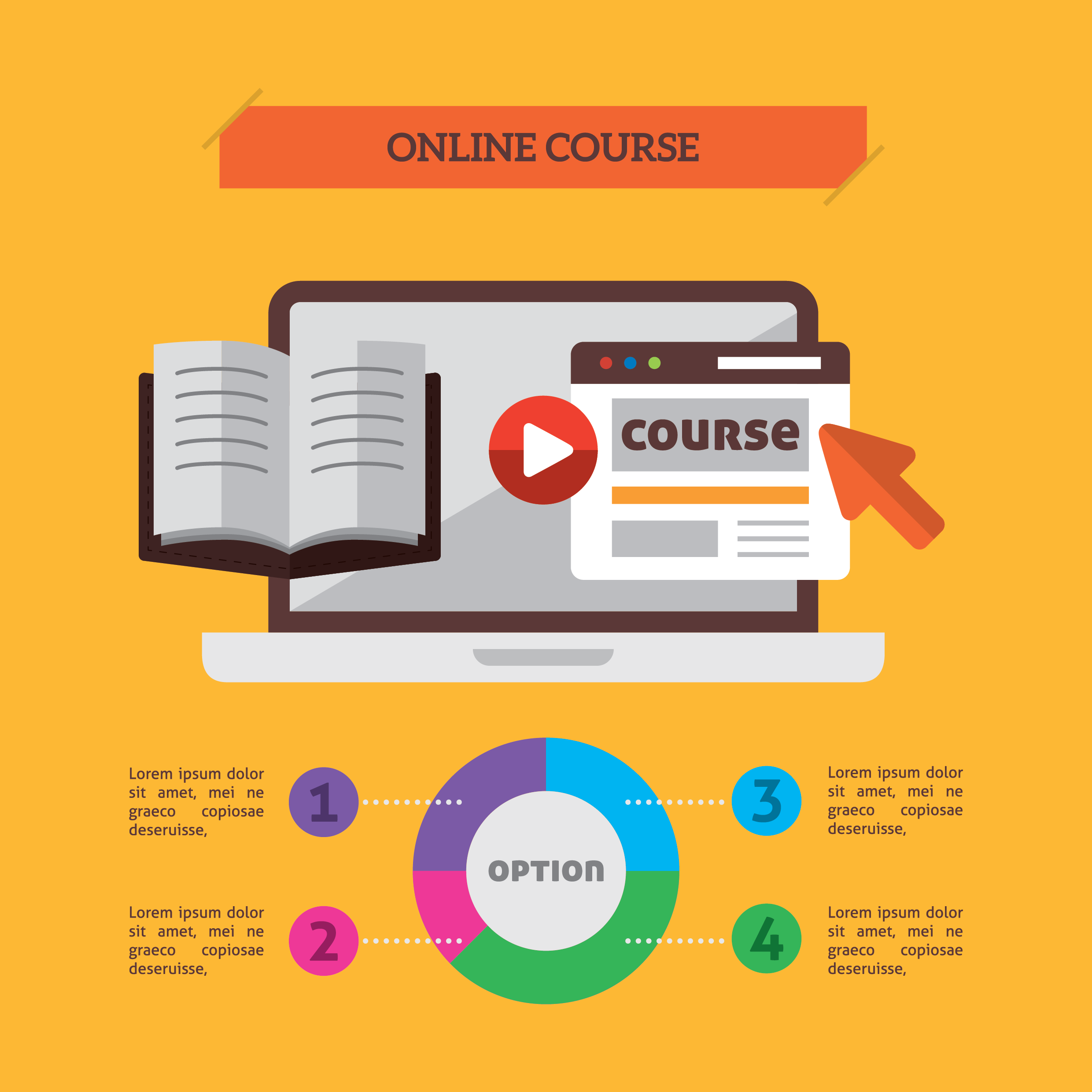 what do you get in your online course