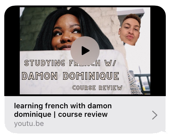 French course review