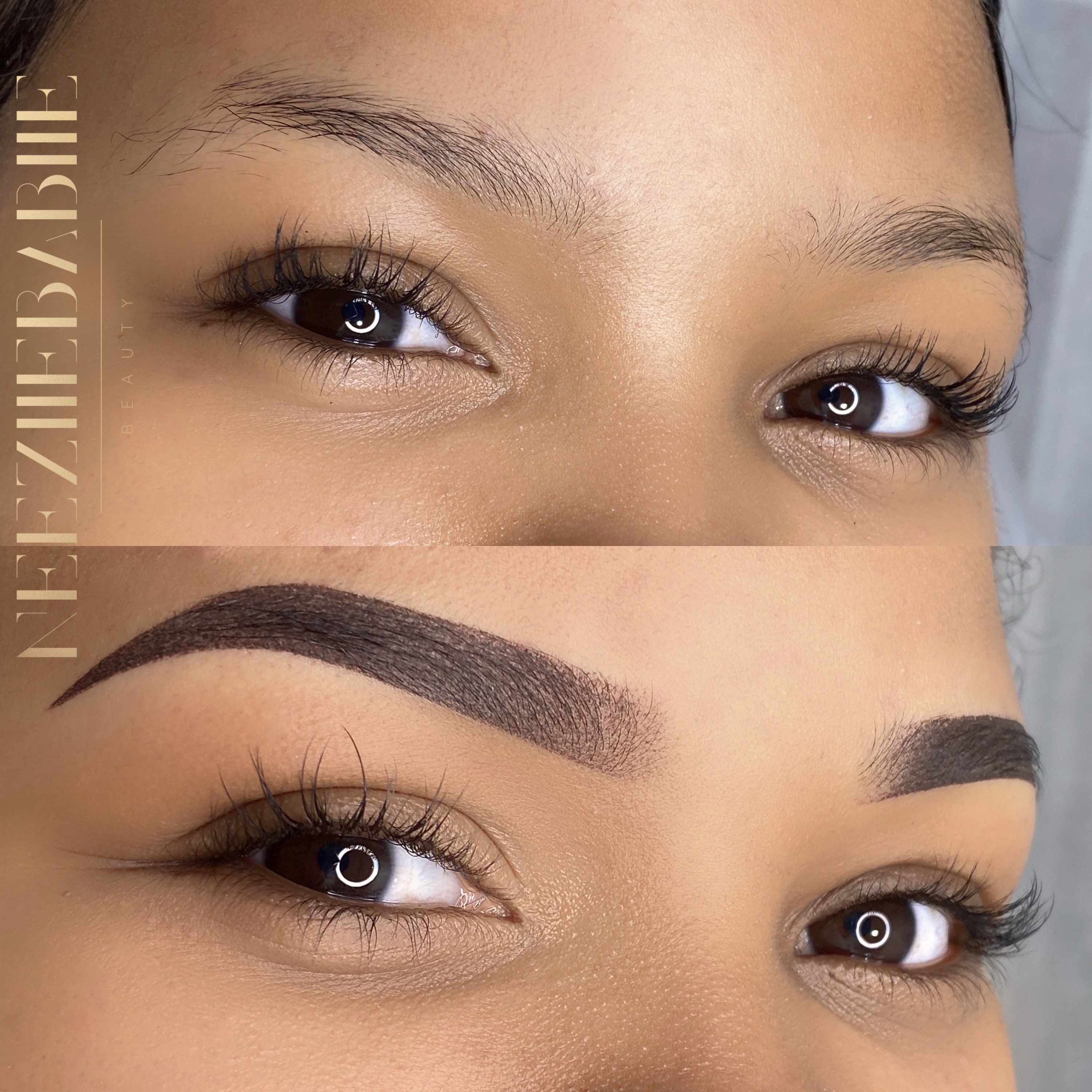 Ombré Powder Brows | NeeziieBabiieBeauty Academy