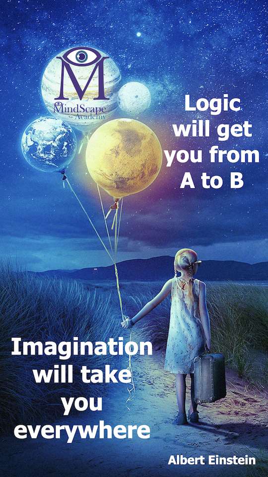 Imagination will take you everywhere Albert Einstein