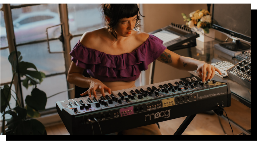 learn music production with Lauren Kop IO music