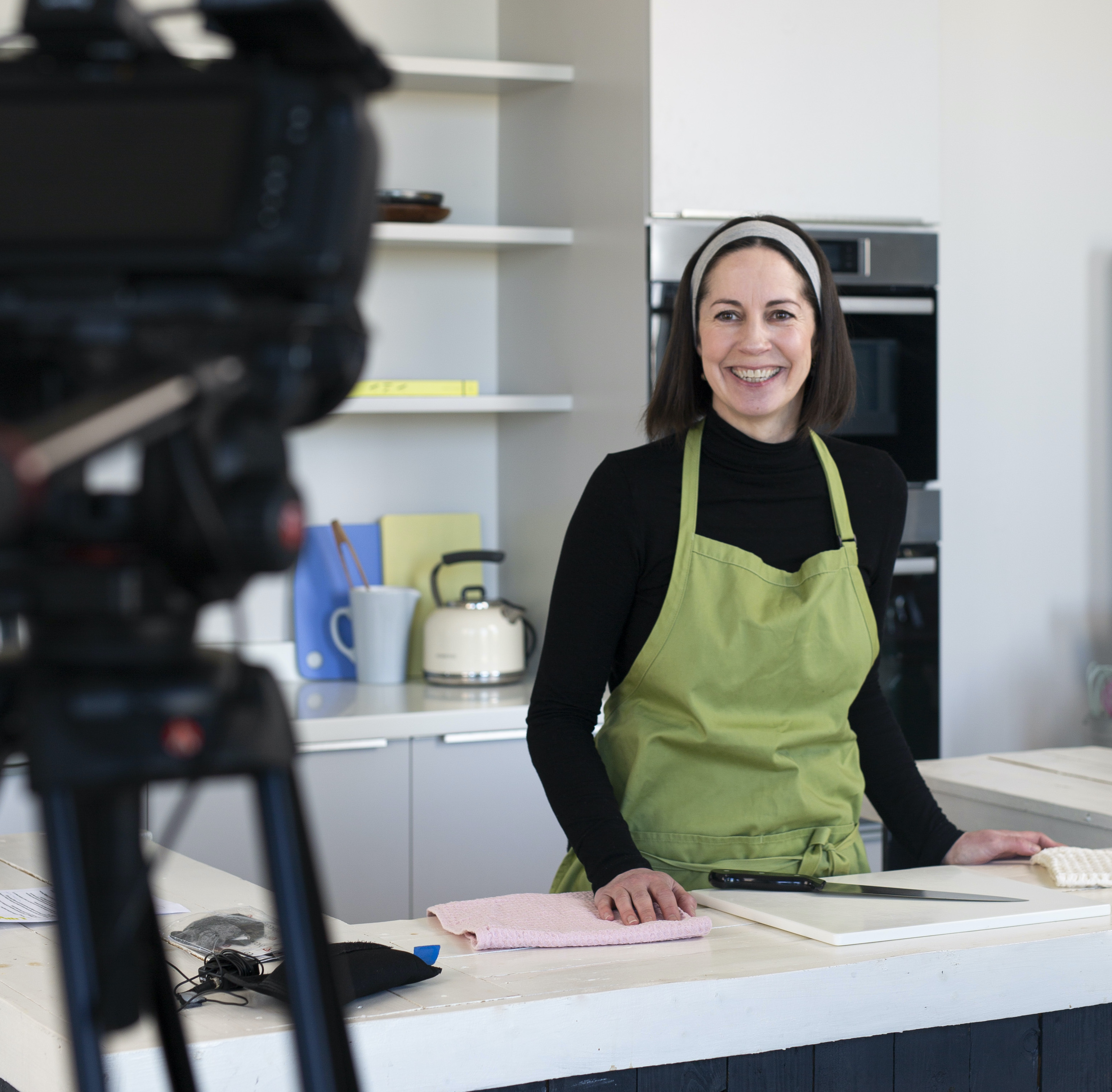 Course host and chef Naomi Dooge