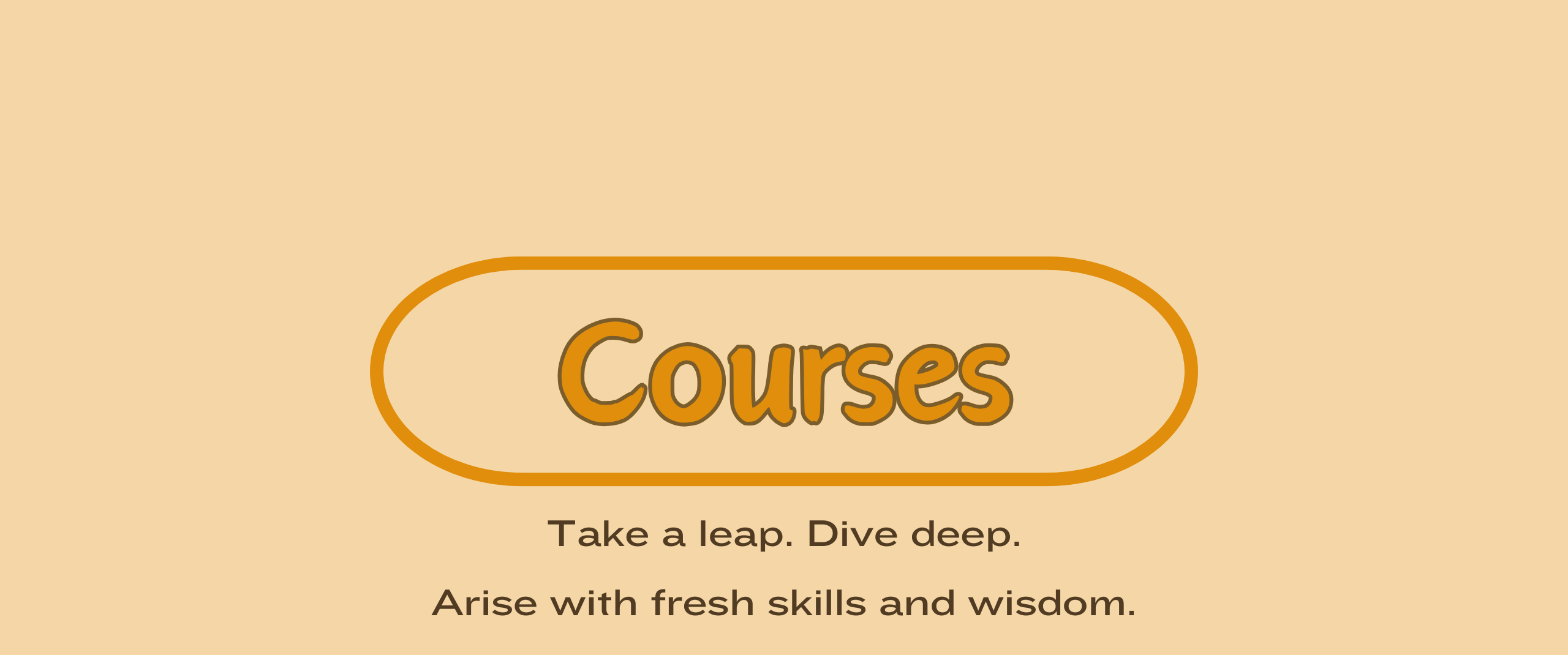 veda dave courses