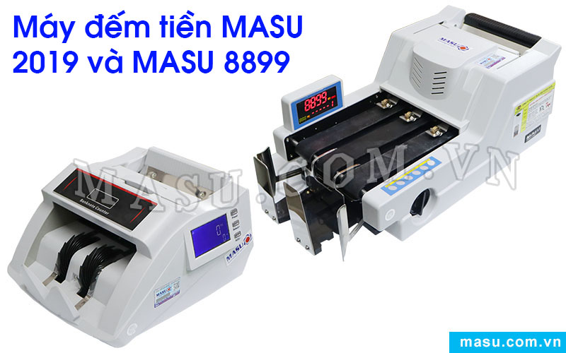 Máy đếm tiền MASU 2019 và MASU 8899