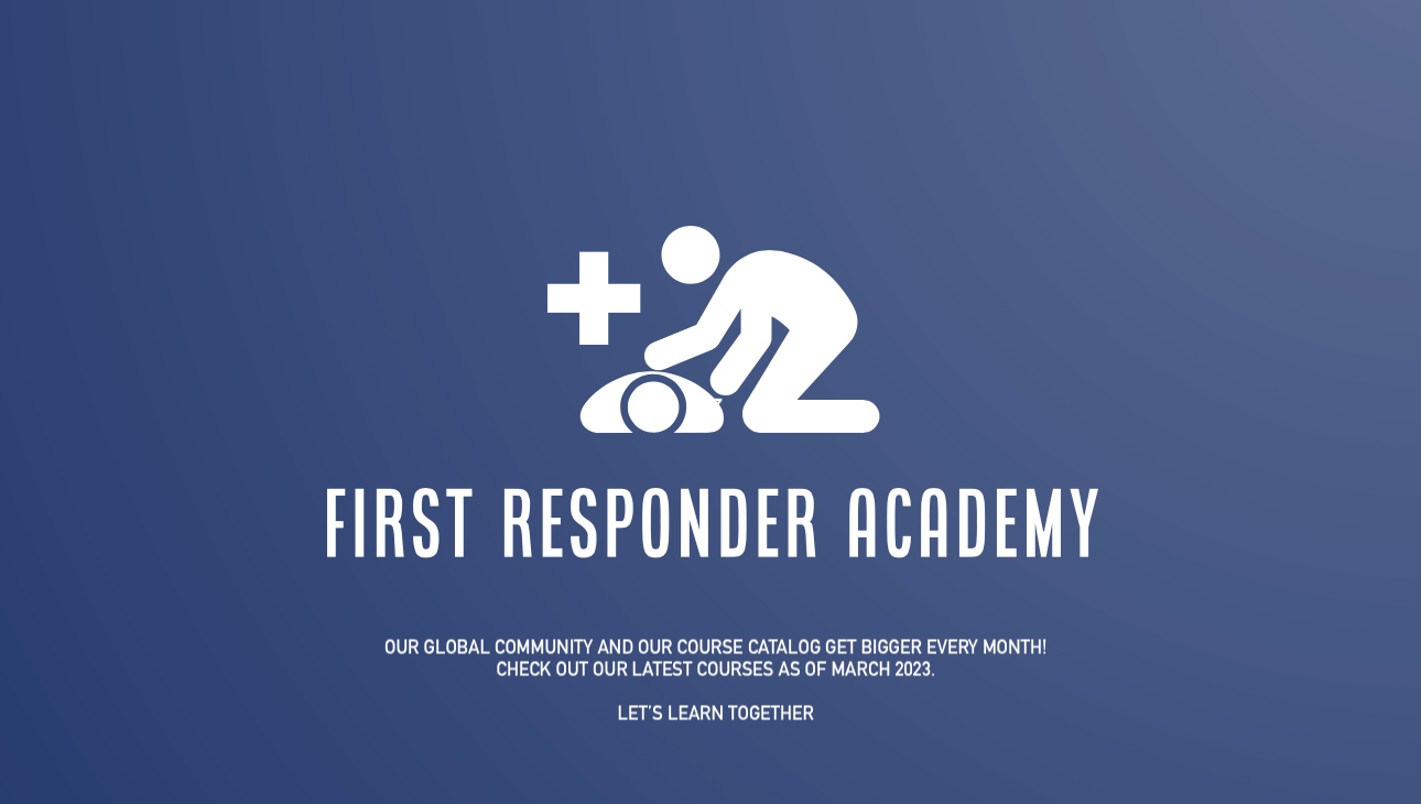 Homepage  First Responder Academy