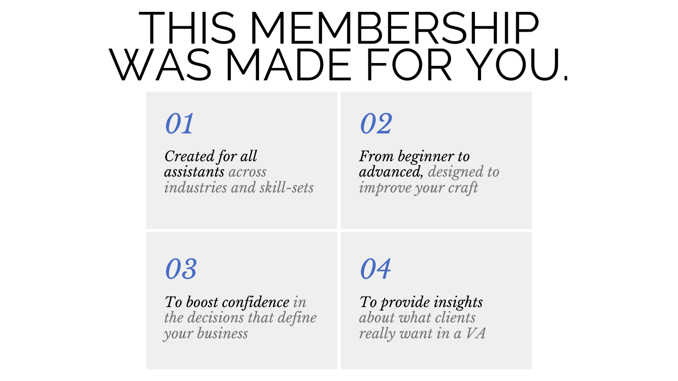 Virtual assistant and freelance virtual assistant training