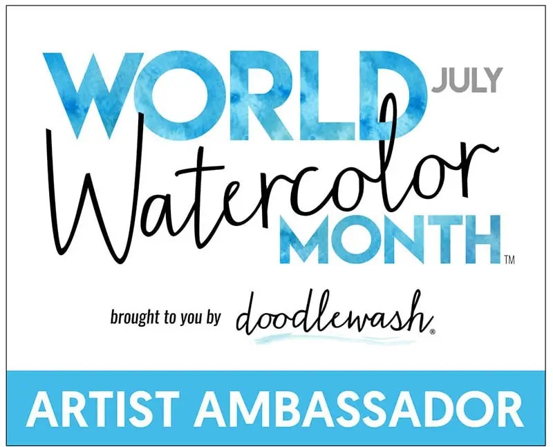 world watercolor month ambassador