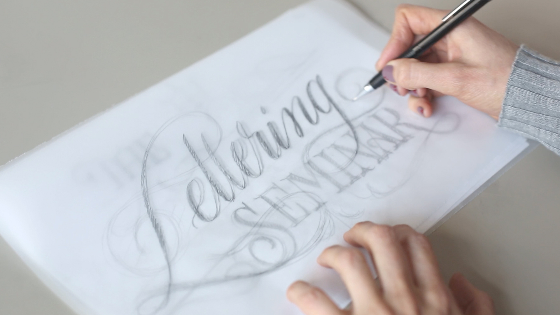 SKETCHING LETTERFORMS