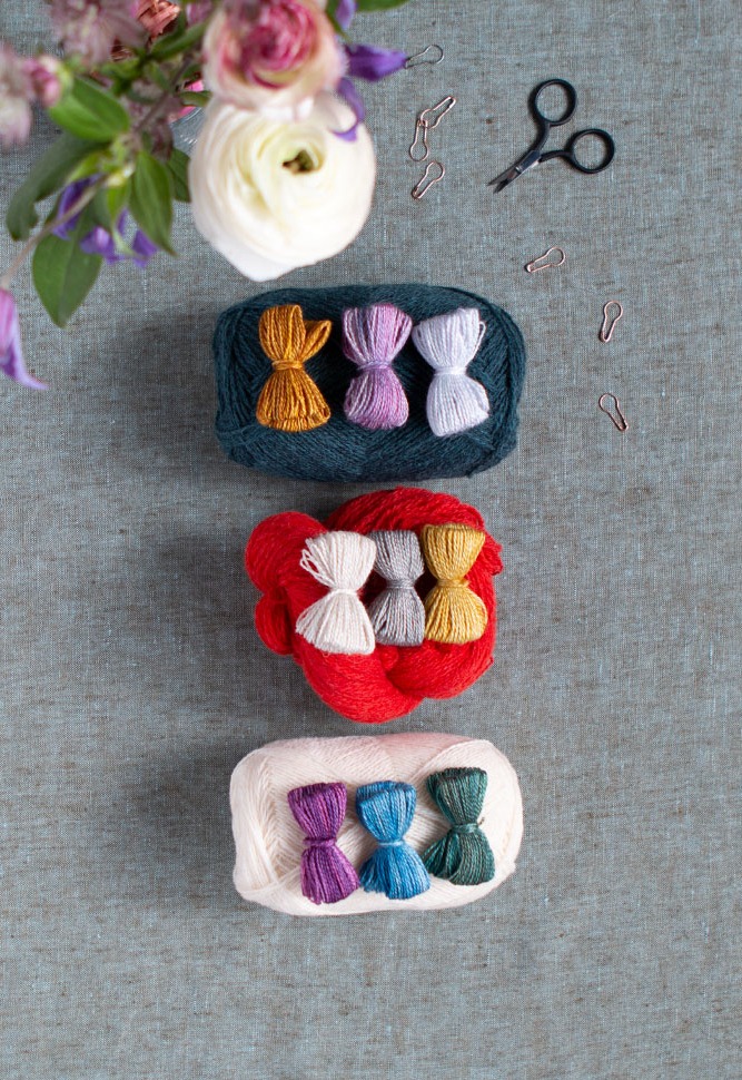 summer seasons yarn bundles