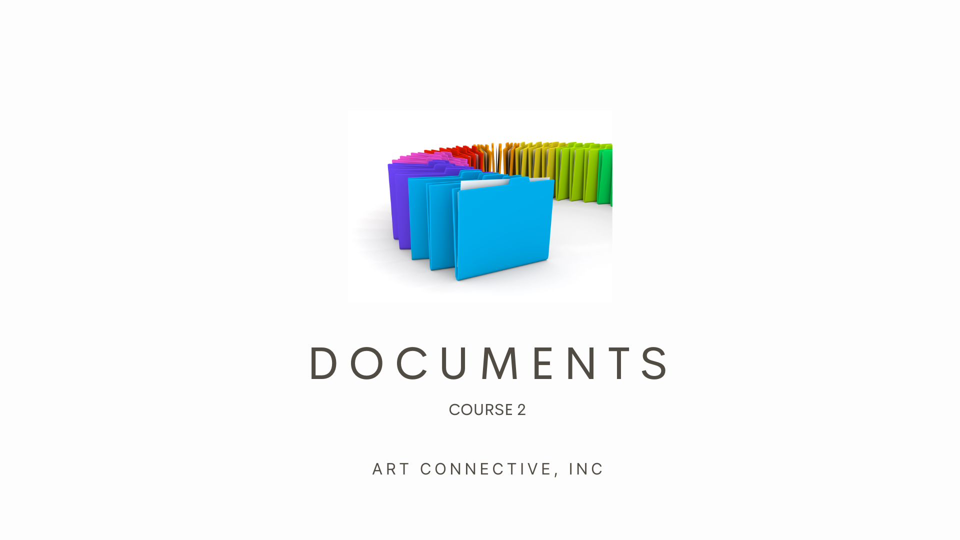 documents all artists need