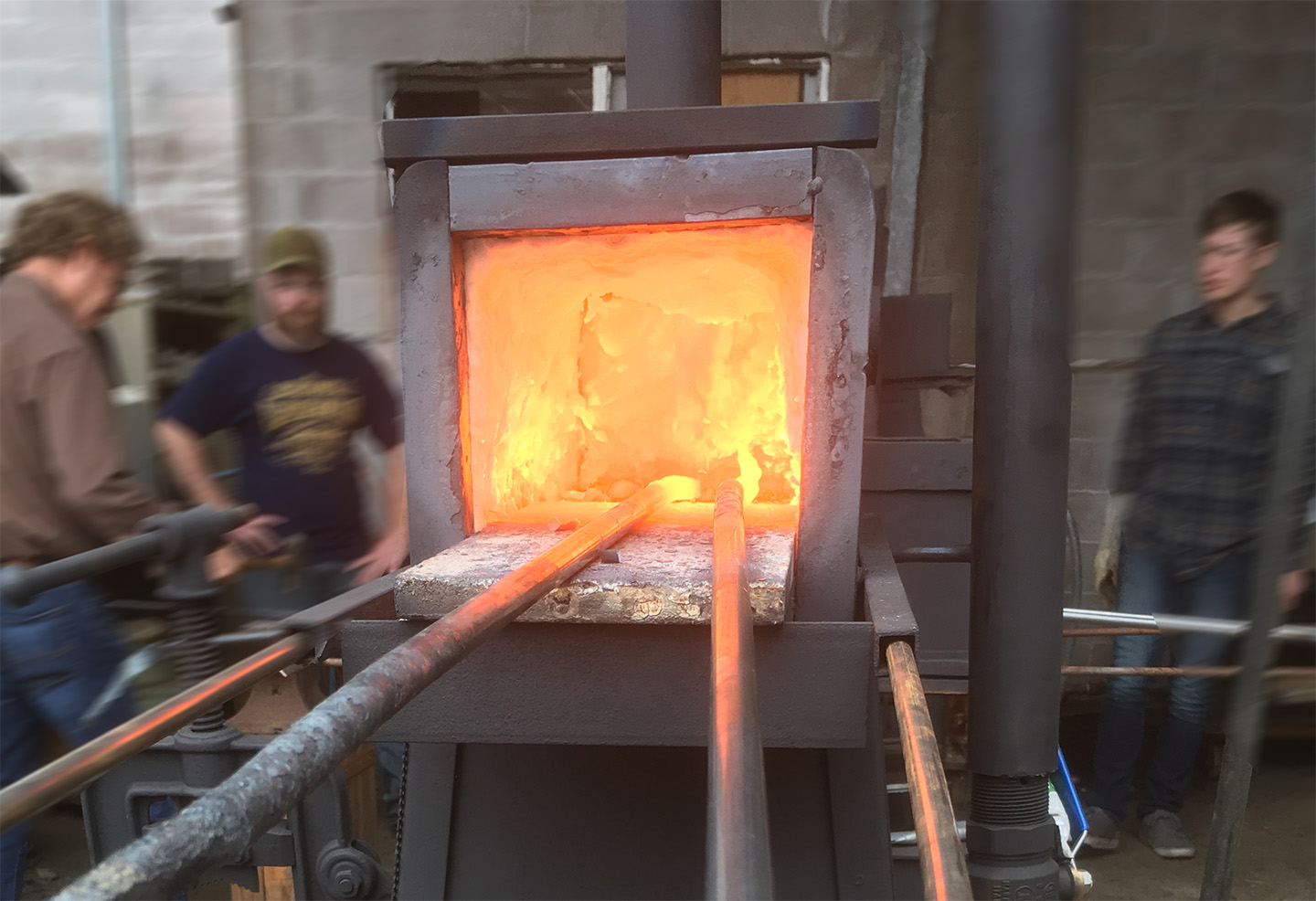 blacksmithing forge studio