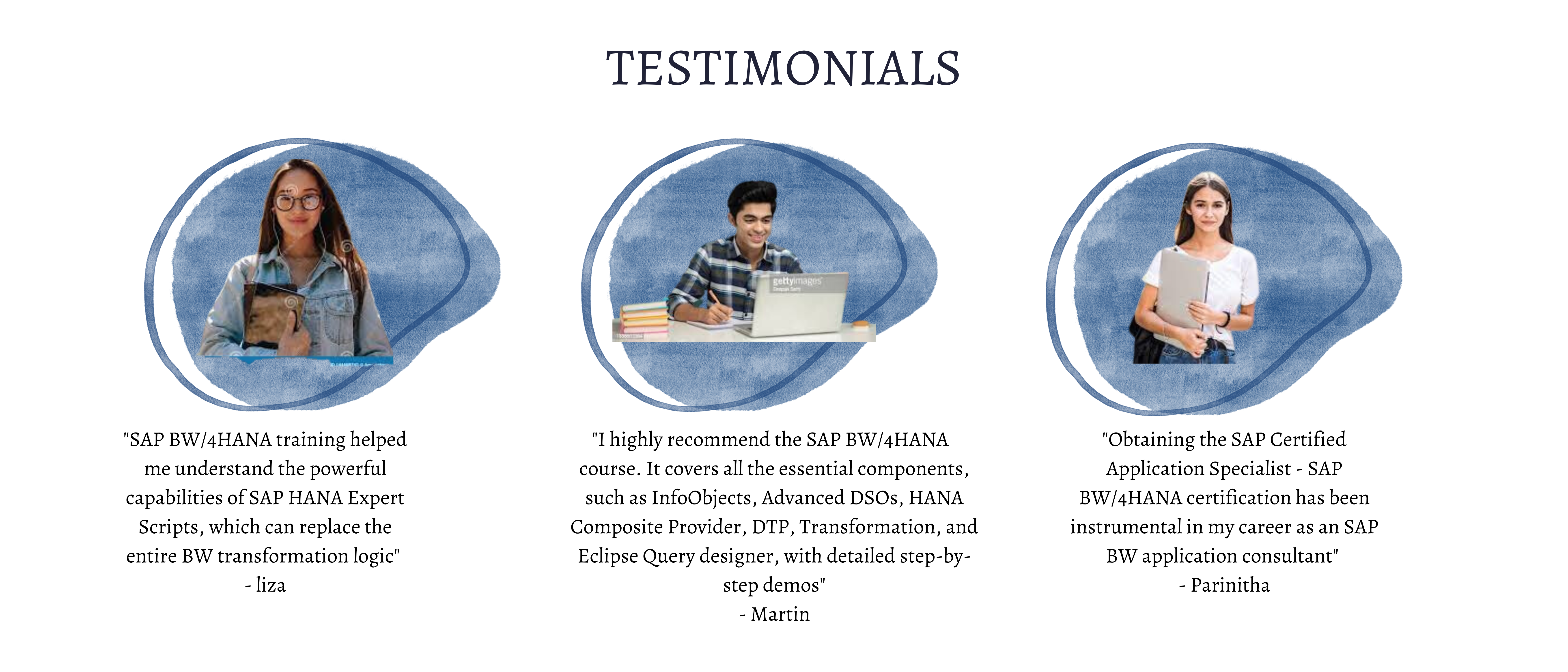 SAP BW/4HANA Testimonial Image