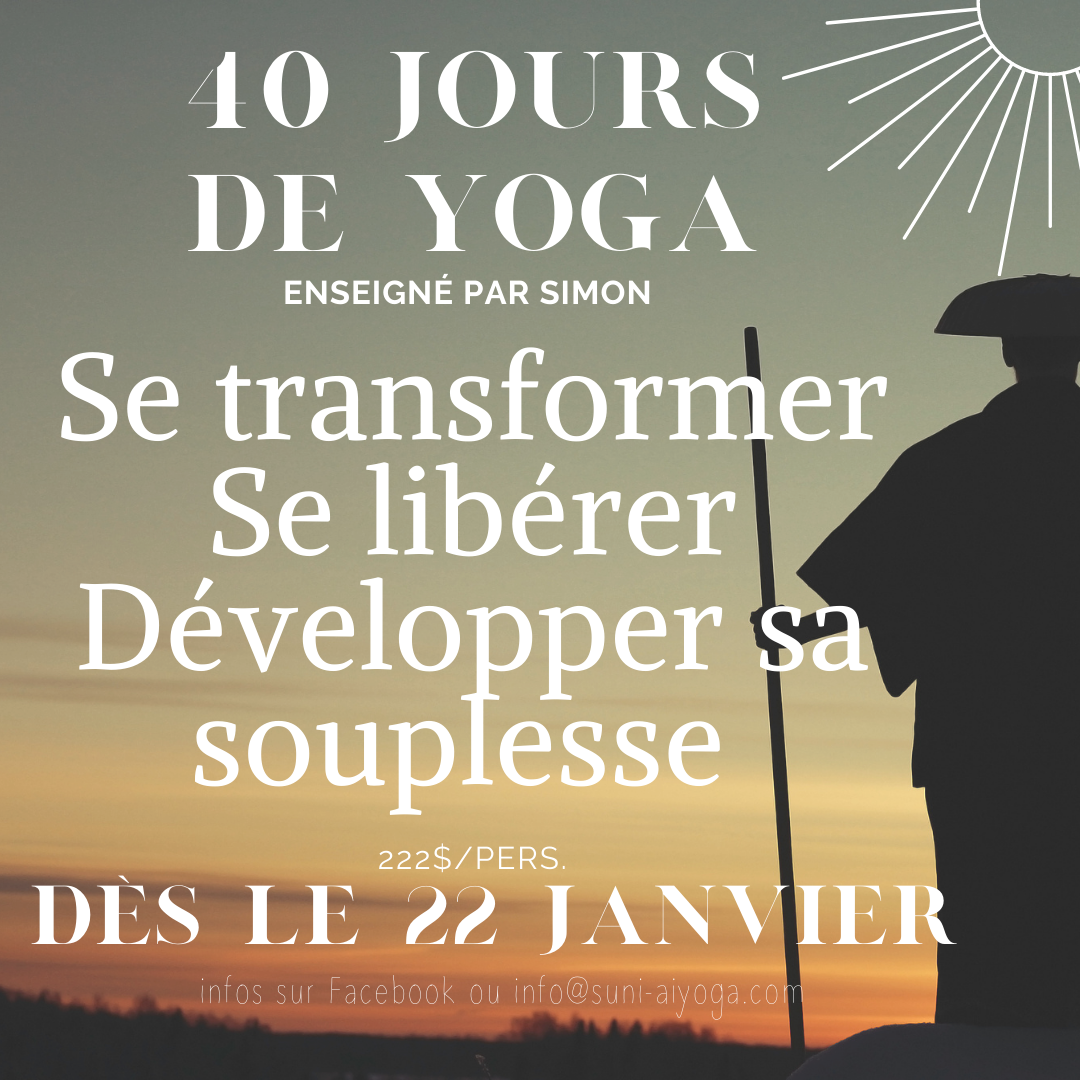 40 JOURS YOGA MEDITATION FRANCAIS