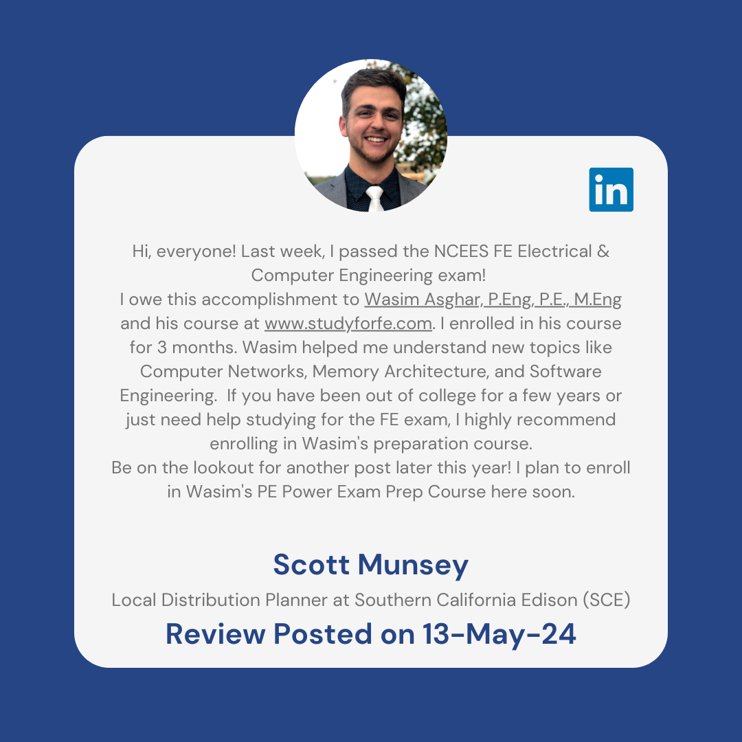 linkedIn testimonial