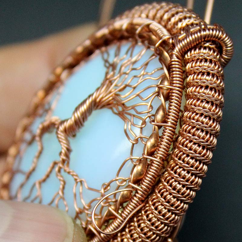 wire weaving jewelry