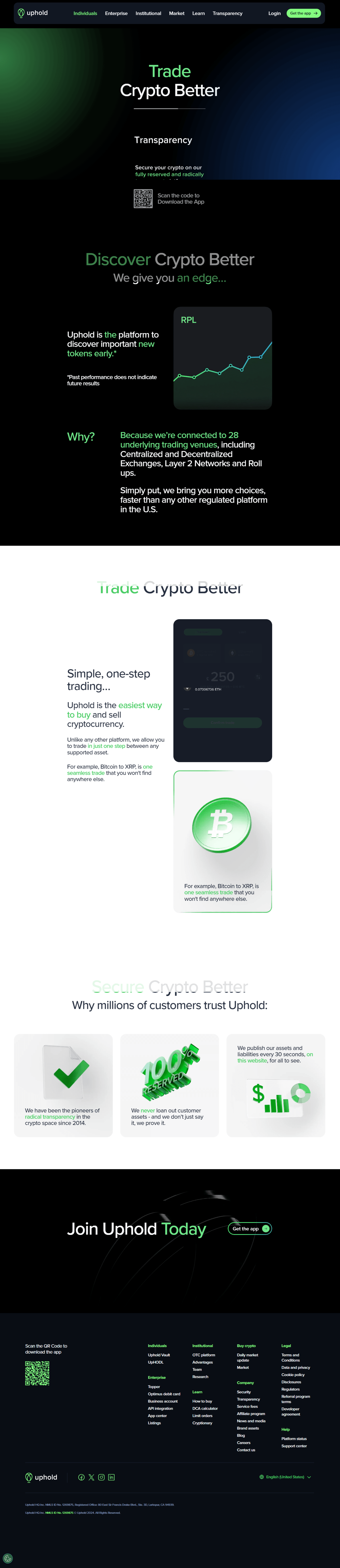 Login-Uphold