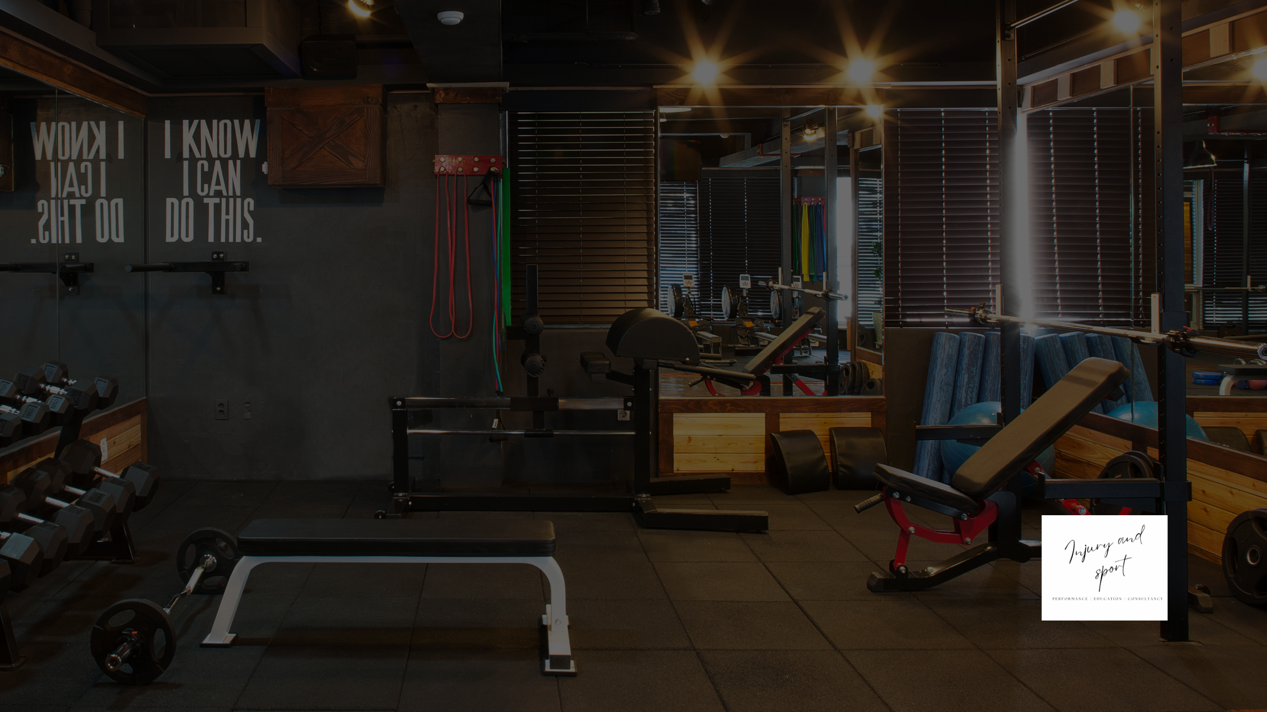 Injury and sport gym