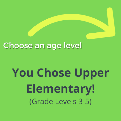 Step 1 of Building Your Own Language Arts Curriculum: You chose Upper Elementary