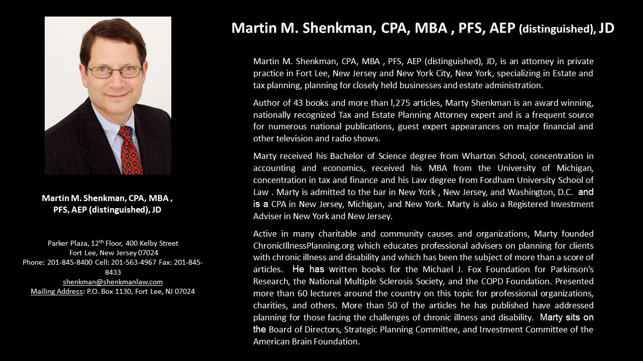 Martin M. Shenkman