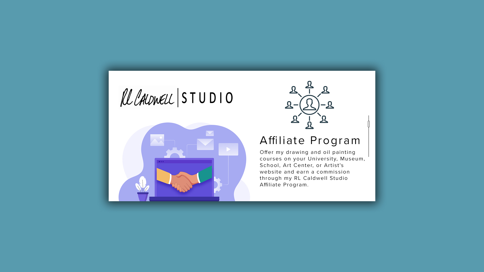 RL Caldwell Studio Affiliate Program