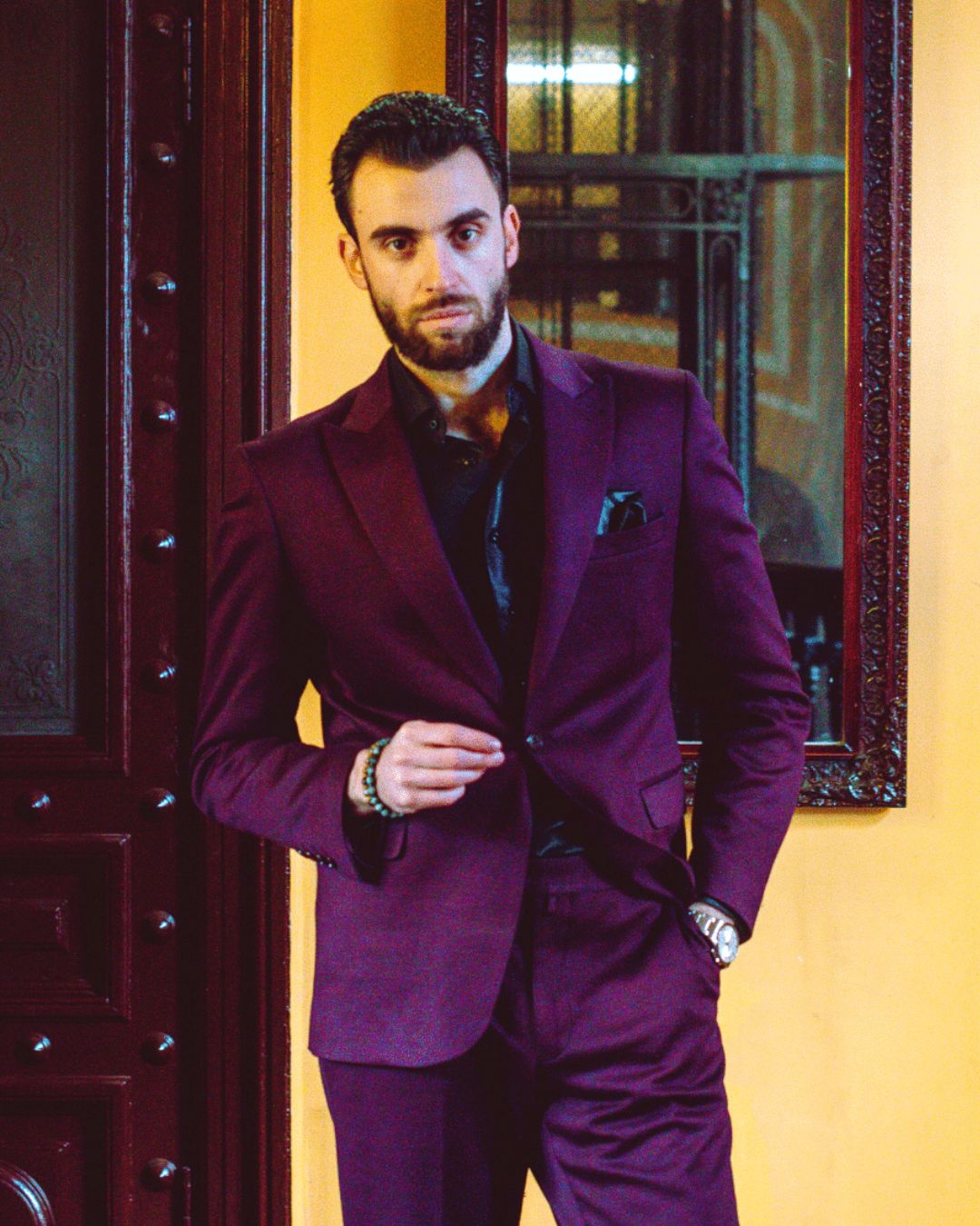 Turkish man, suit, handsome, Turkish teacher
