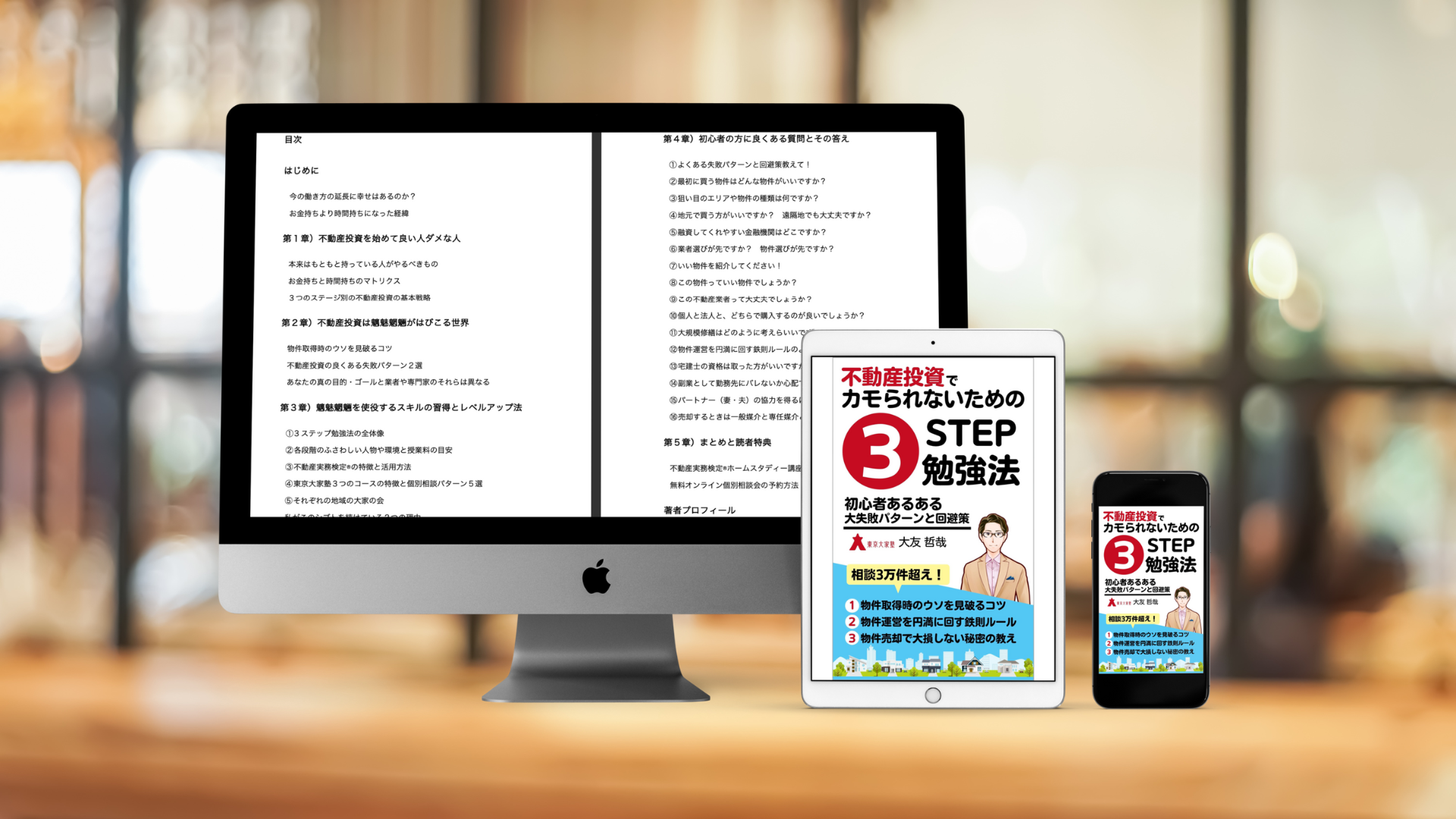 不動産投資でカモられないための3STEP勉強法