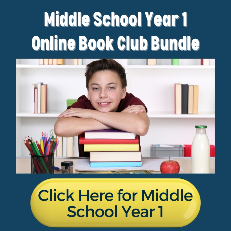Middle School Year 1 Online Book Club Bundle