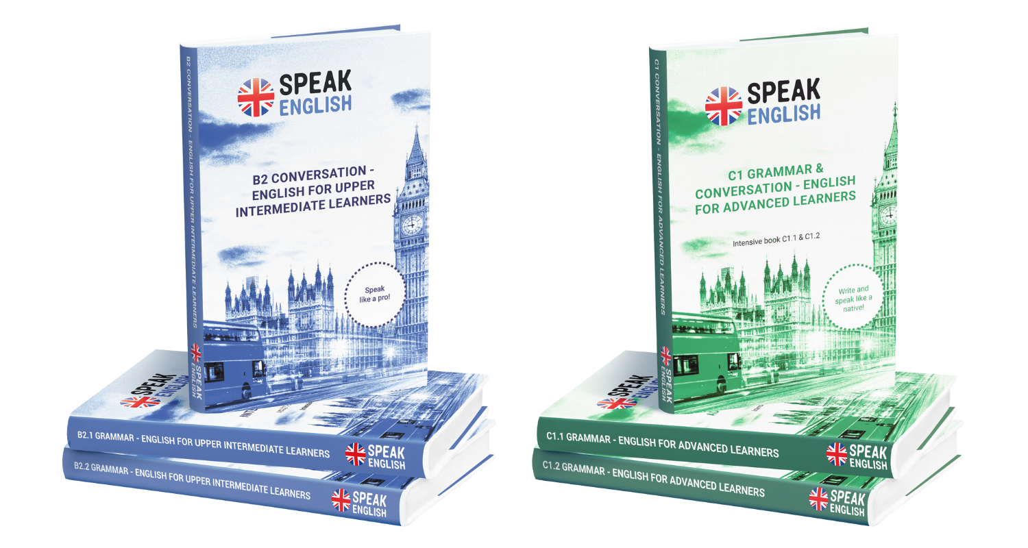 English books for grammar and conversation for advanced students offered for free