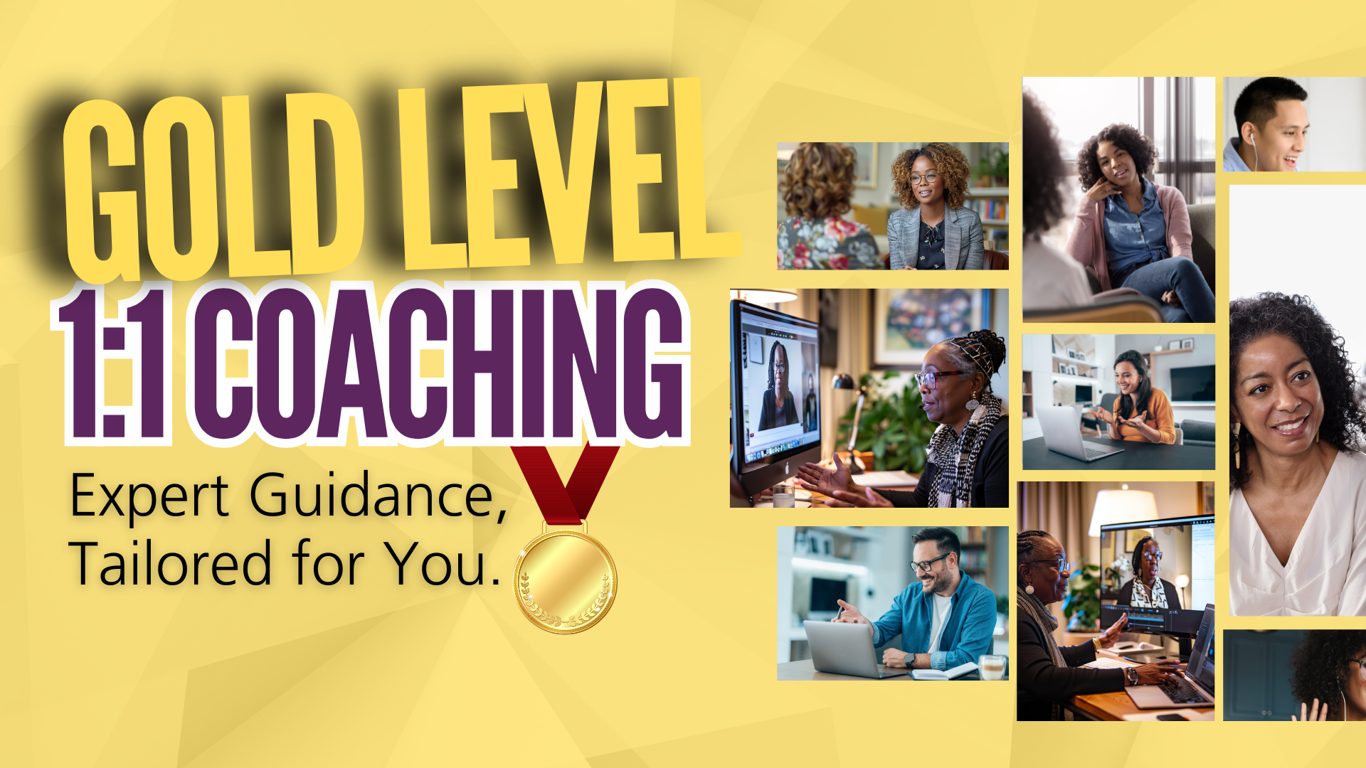 Welcome to Gold Level 1:1 Coaching