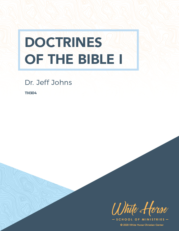 Doctrines of the Bible I - Course Cover