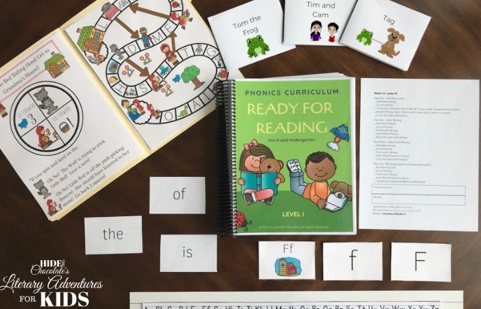 Layout of the materials in the curriculum