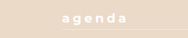 agenda