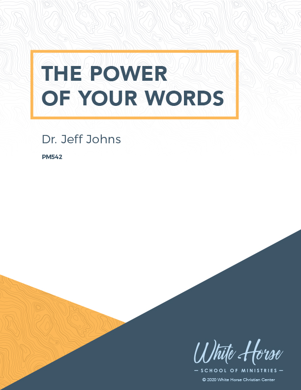 The Power of Your Words - Course Cover