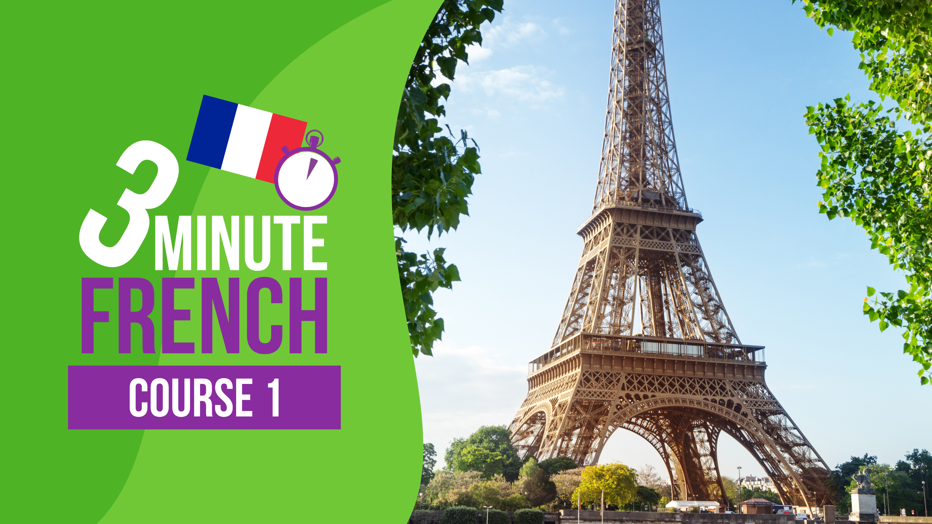 3 Minute French - Course 1