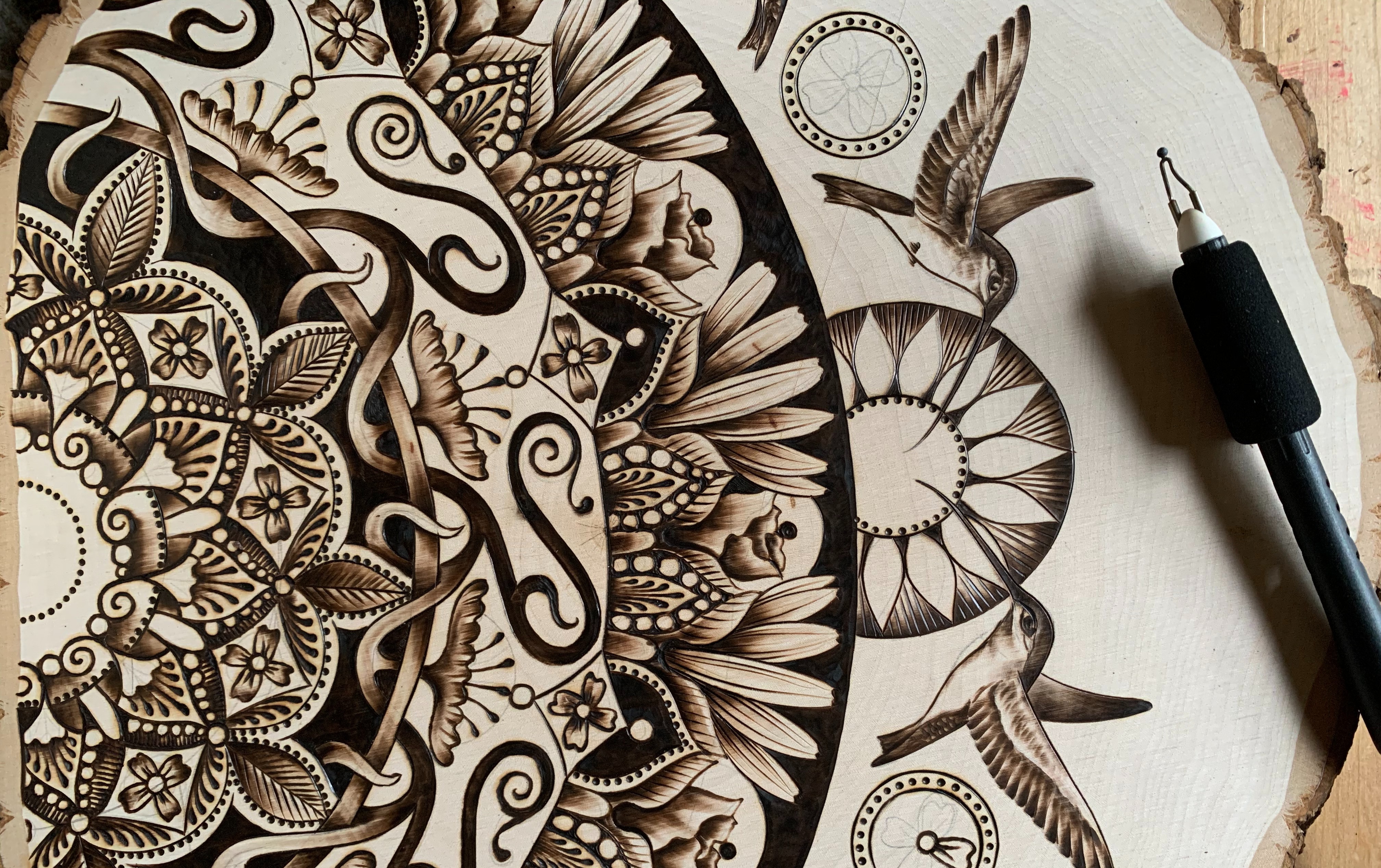 The magic of pyrography: tools for wood burning art