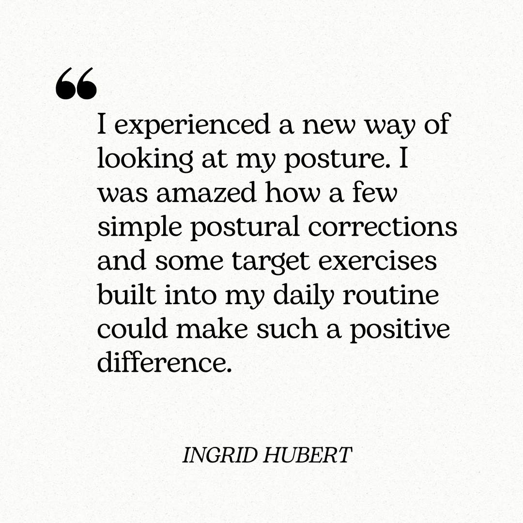 Rider postural difference testimonial