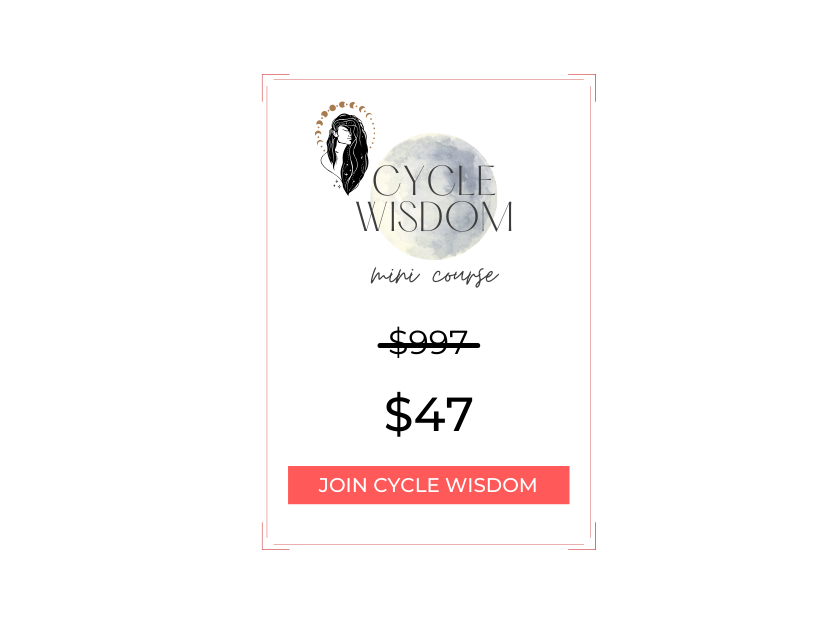 Join the Cycle Wisdom Mini Course - $97