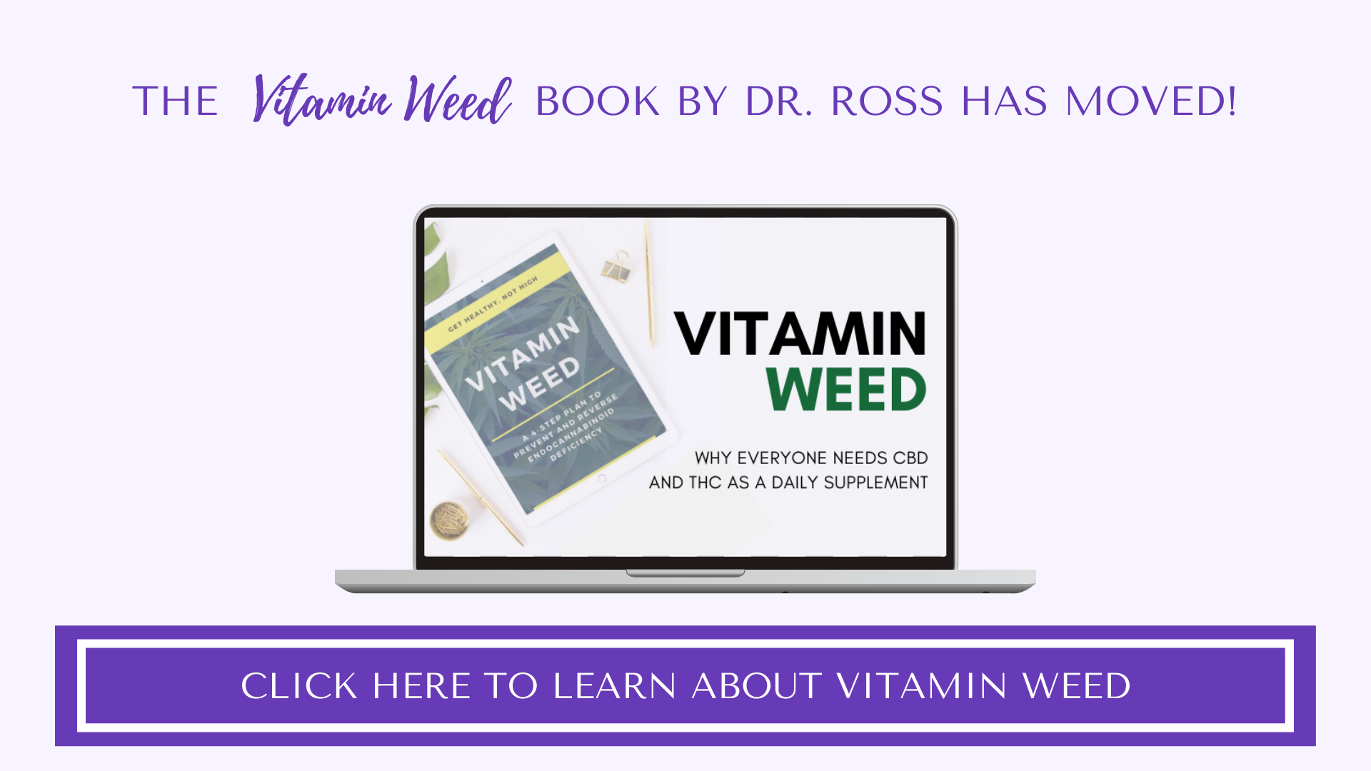 Vitamin Weed Book Has Moved