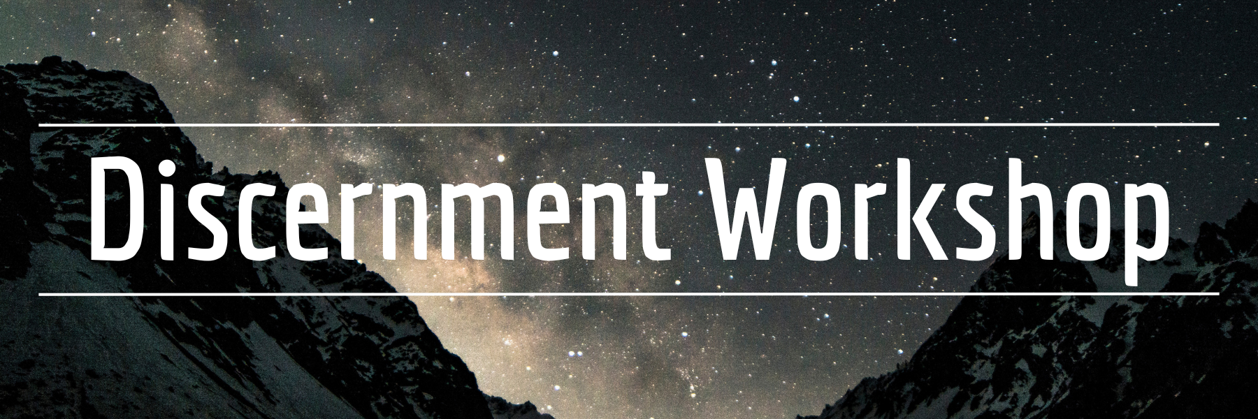 Discernment Workshop