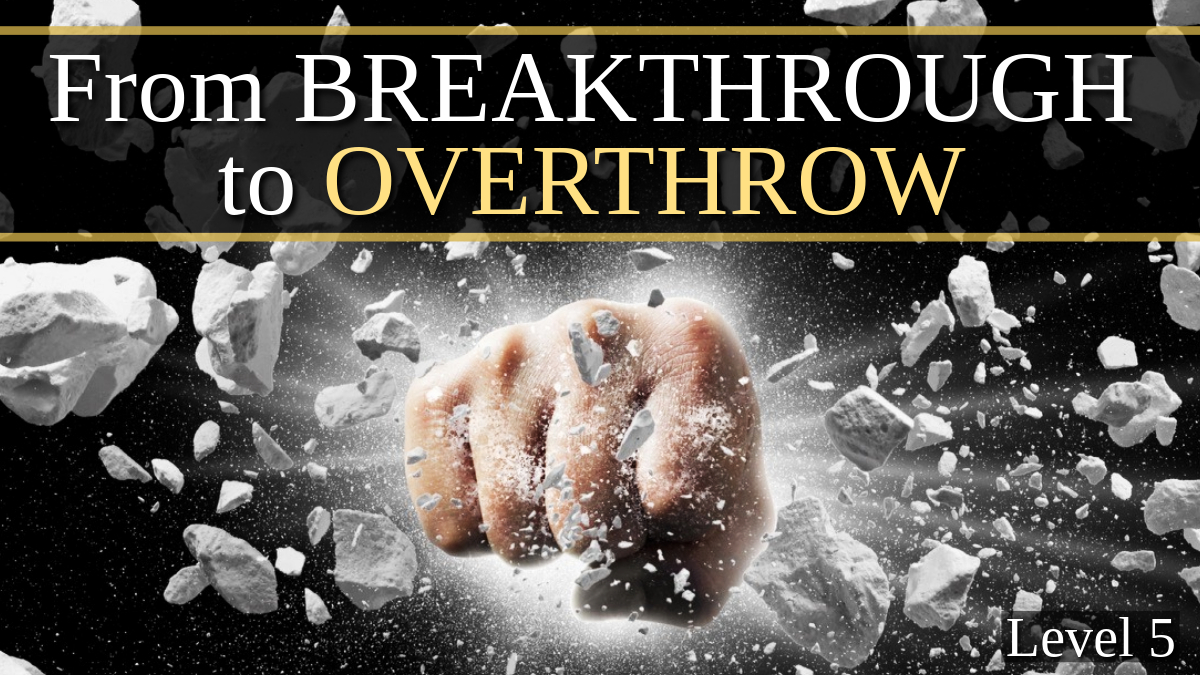 From Breakthrough to Overthrow Level 5 with Dr. Kevin Zadai