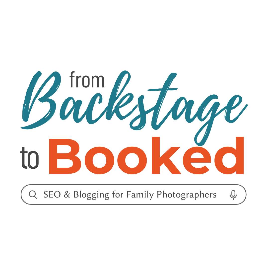 From Backstage to Booked logo