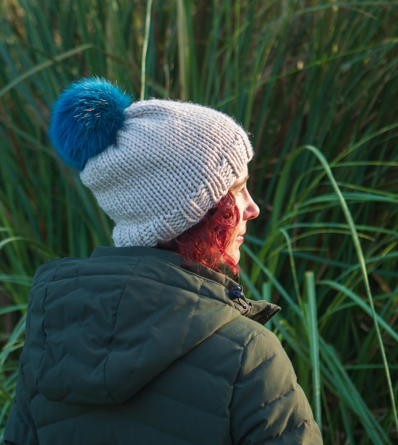 Floop Hat on Carol Feller