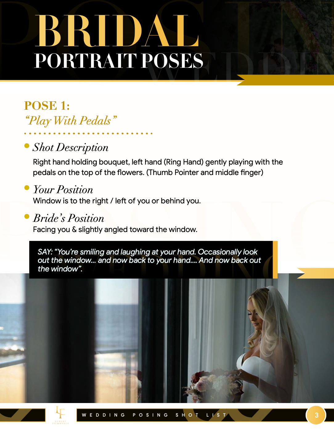 Bridal Portrait Poses