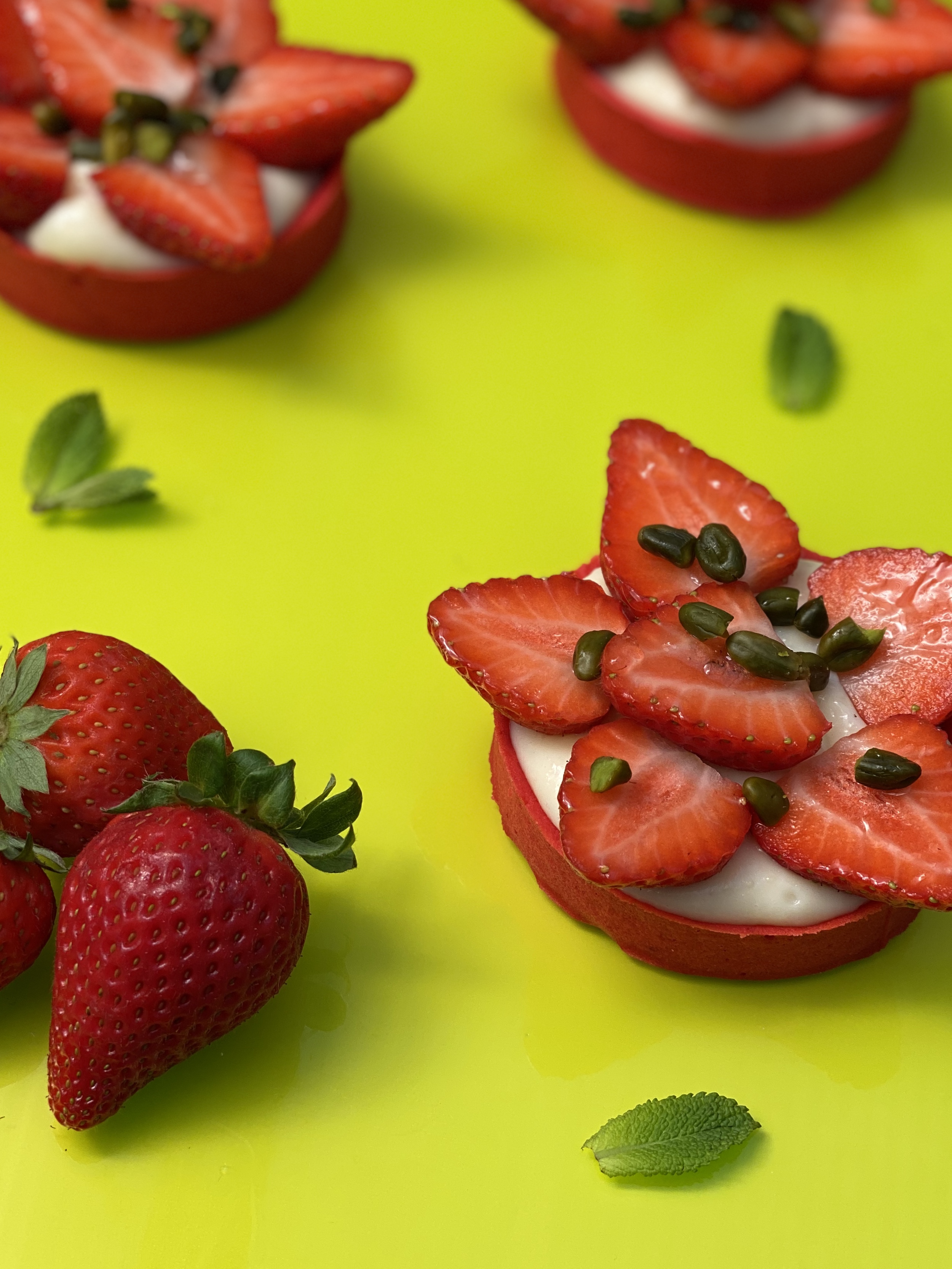 Strawberry tarts 