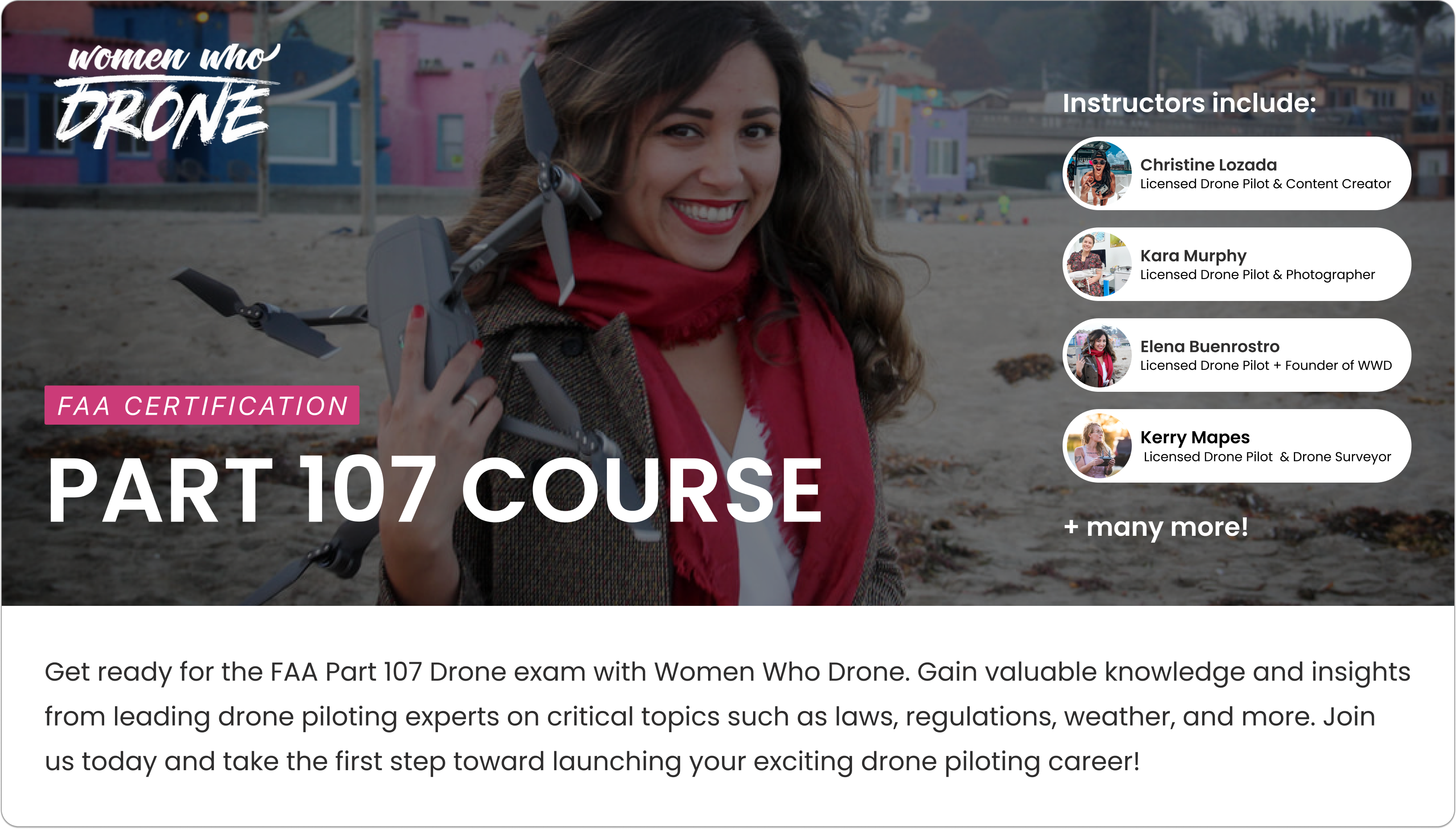Part 107 Prep Course by Women Who Drone