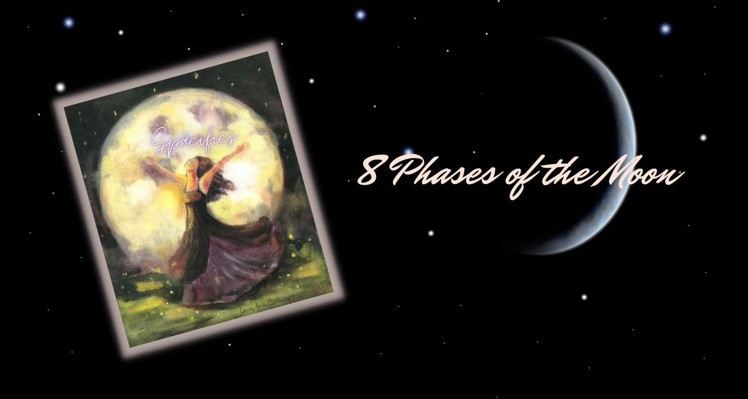8 Phases of the Moon W