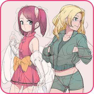 Pro Techniques Vol.1, Character Colouring and Background Design: Secret Illustration Techniques from Japanese Professionals!